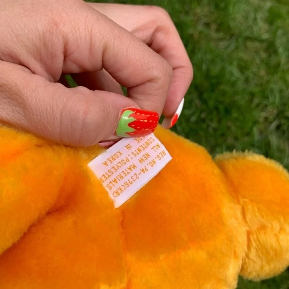 Vintage Kodak‎ Kolorkins Plush Snap 1989 Stuffed Animal Yellow 8